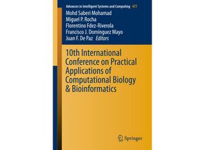 9783319401256 - 10th International Conference on Practical Applications of Computational Biology & Bioinformatics Kartoniert (TB)