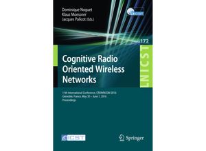 9783319403519 - Cognitive Radio Oriented Wireless Networks Kartoniert (TB)