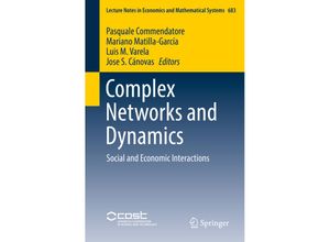 9783319408019 - Complex Networks and Dynamics Kartoniert (TB)