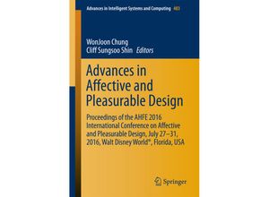 9783319416601 - Advances in Affective and Pleasurable Design Kartoniert (TB)