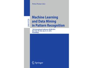 9783319419190 - Machine Learning and Data Mining in Pattern Recognition Kartoniert (TB)