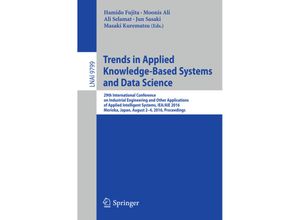 9783319420066 - Trends in Applied Knowledge-Based Systems and Data Science Kartoniert (TB)