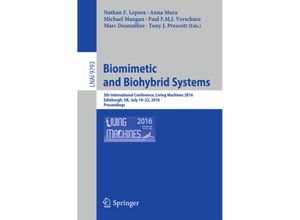 9783319424163 - Biomimetic and Biohybrid Systems Kartoniert (TB)