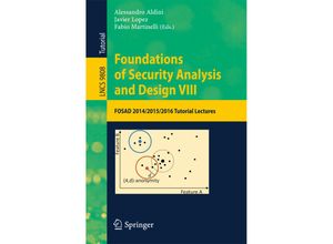 9783319430041 - Foundations of Security Analysis and Design VIII Kartoniert (TB)