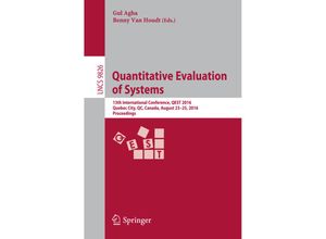 9783319434247 - Quantitative Evaluation of Systems Kartoniert (TB)