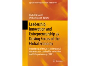 9783319434339 - Springer Proceedings in Business and Economics   Leadership Innovation and Entrepreneurship as Driving Forces of the Global Economy Gebunden