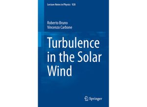 9783319434391 - Turbulence in the Solar Wind - Roberto Bruno Vincenzo Carbone Kartoniert (TB)