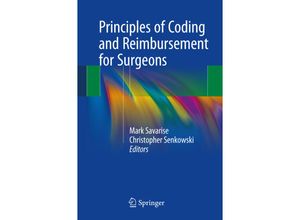 9783319435930 - Principles of Coding and Reimbursement for Surgeons Kartoniert (TB)