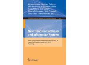 9783319440651 - New Trends in Databases and Information Systems Kartoniert (TB)