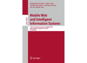 9783319442143 - Mobile Web and Intelligent Information Systems Kartoniert (TB)