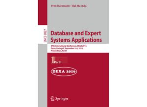 9783319444024 - Database and Expert Systems Applications Kartoniert (TB)