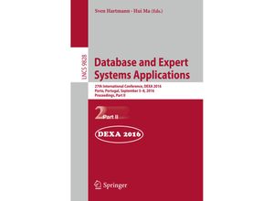 9783319444055 - Database and Expert Systems Applications Kartoniert (TB)