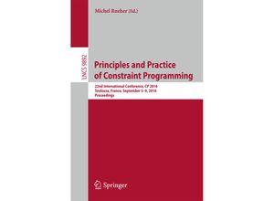 9783319449524 - Principles and Practice of Constraint Programming Kartoniert (TB)