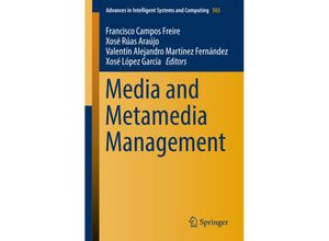 9783319460666 - Media and Metamedia Management Kartoniert (TB)