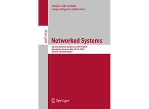 9783319461397 - Networked Systems Kartoniert (TB)
