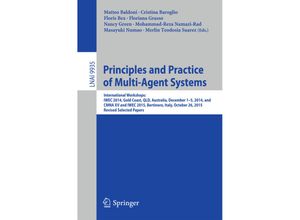 9783319462172 - Principles and Practice of Multi-Agent Systems Kartoniert (TB)