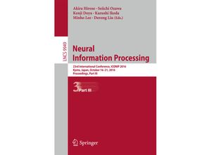 9783319466743 - Neural Information Processing Kartoniert (TB)