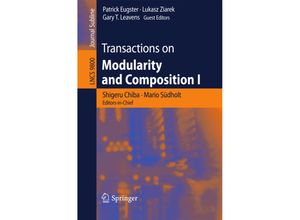 9783319469683 - Transactions on Modularity and Composition I Kartoniert (TB)