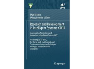 9783319471747 - Research and Development in Intelligent Systems XXXIII Kartoniert (TB)