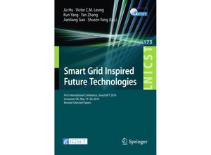 9783319477282 - Smart Grid Inspired Future Technologies Kartoniert (TB)