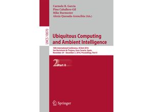 9783319487984 - Ubiquitous Computing and Ambient Intelligence Kartoniert (TB)