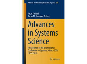 9783319489438 - Advances in Systems Science Kartoniert (TB)