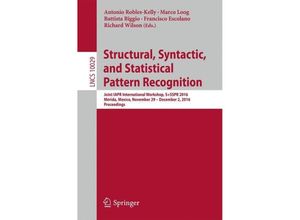 9783319490540 - Structural Syntactic and Statistical Pattern Recognition Kartoniert (TB)