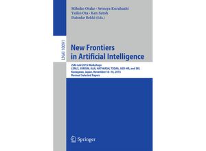 9783319509525 - New Frontiers in Artificial Intelligence Kartoniert (TB)