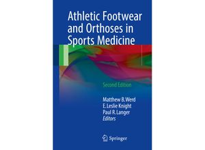 9783319521343 - Athletic Footwear and Orthoses in Sports Medicine Kartoniert (TB)