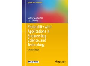 9783319524009 - Springer Texts in Statistics   Probability with Applications in Engineering Science and Technology - Matthew A Carlton Jay L Devore Kartoniert (TB)