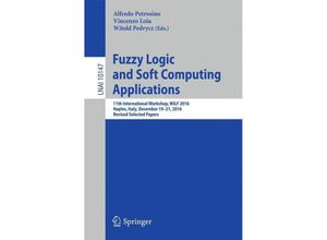 9783319529615 - Fuzzy Logic and Soft Computing Applications Kartoniert (TB)