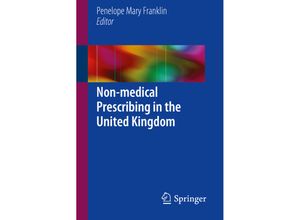 9783319533230 - Non-medical Prescribing in the United Kingdom Kartoniert (TB)