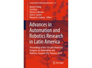 9783319543765 - Advances in Automation and Robotics Research in Latin America Kartoniert (TB)