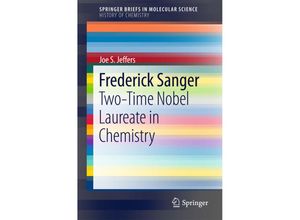 9783319547077 - SpringerBriefs in Molecular Science   Frederick Sanger - Joe S Jeffers Kartoniert (TB)