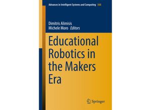 9783319555522 - Educational Robotics in the Makers Era Kartoniert (TB)