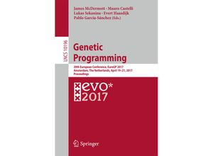 9783319556956 - Genetic Programming Kartoniert (TB)