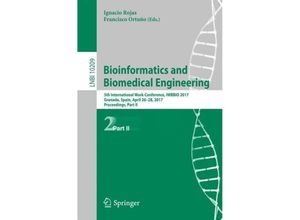 9783319561530 - Bioinformatics and Biomedical Engineering Kartoniert (TB)