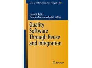 9783319561561 - Quality Software Through Reuse and Integration Kartoniert (TB)