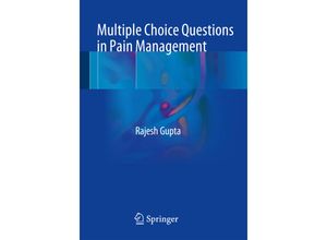 9783319569154 - Multiple Choice Questions in Pain Management - Rajesh Gupta Kartoniert (TB)