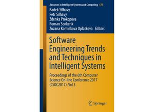 9783319571409 - Software Engineering Trends and Techniques in Intelligent Systems Kartoniert (TB)