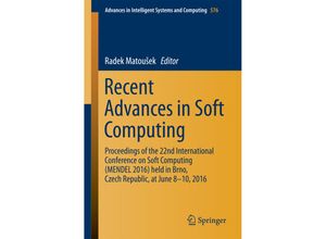 9783319580876 - Recent Advances in Soft Computing Kartoniert (TB)