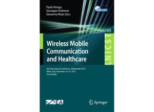 9783319588766 - Wireless Mobile Communication and Healthcare Kartoniert (TB)