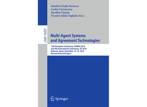 9783319592930 - Multi-Agent Systems and Agreement Technologies Kartoniert (TB)