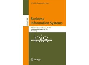 9783319593357 - Business Information Systems Kartoniert (TB)