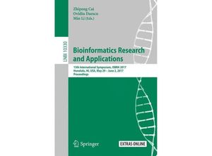 9783319595740 - Bioinformatics Research and Applications Kartoniert (TB)