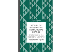 9783319597782 - Stories of Progressive Institutional Change - Deborah M Figart Gebunden