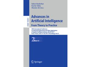 9783319600444 - Advances in Artificial Intelligence From Theory to Practice Kartoniert (TB)