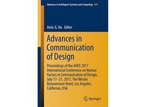 9783319604763 - Advances in Communication of Design Kartoniert (TB)