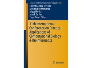 9783319608150 - 11th International Conference on Practical Applications of Computational Biology & Bioinformatics Kartoniert (TB)