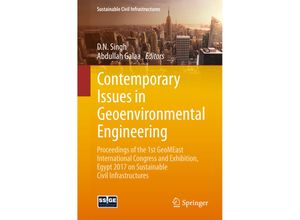 9783319616117 - Sustainable Civil Infrastructures   Contemporary Issues in Geoenvironmental Engineering Kartoniert (TB)